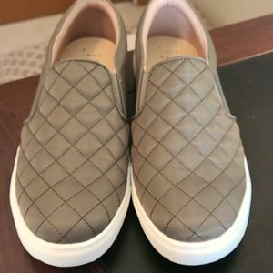 A New Day olive green slip ons size 8.5